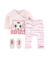 Kenzo Logo Set In Pink