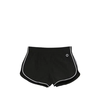 Kenzo Boke 2 Shorts Contrast Piping Design In Black