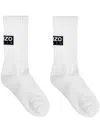 Kenzo Logo Socks In White