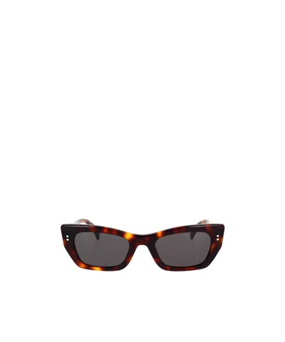 Kenzo Logo Sunglasses In Black