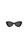 Kenzo Logo Sunglasses In Black