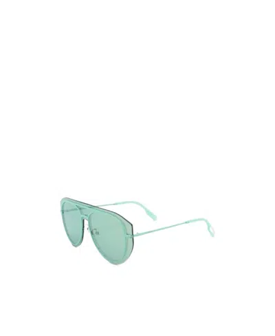 Kenzo Logo Sunglasses In Blue