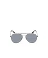 Kenzo Logo Sunglasses In Gray