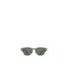 Kenzo Logo Sunglasses In Green