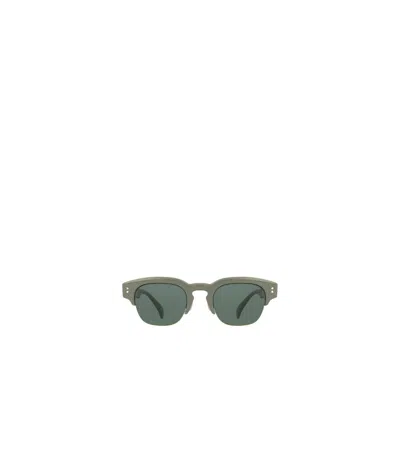 Kenzo Logo Sunglasses In Green