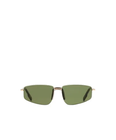Kenzo Logo Sunglasses In Green