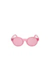 Kenzo Logo Sunglasses In Pink