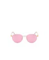 Kenzo Logo Sunglasses In Pink