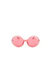 Kenzo Logo Sunglasses In Pink