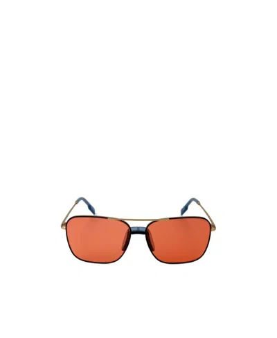 Kenzo Logo Sunglasses In Red