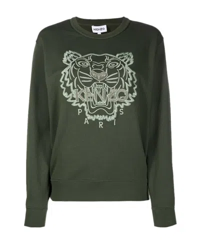 Kenzo Logo Sweater In Black