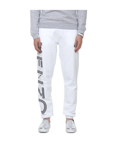 Kenzo Logo Sweatpants In White