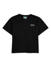 Kenzo Logo T-shirt In Black