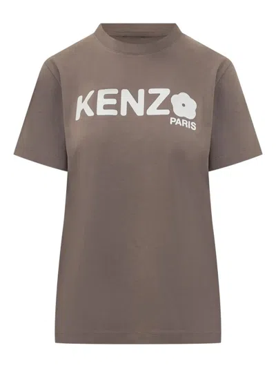 Kenzo Gots Boke Flower 2.0 Loose T-shirt In Brown