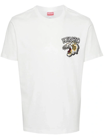 Kenzo T-shirt Logo In White