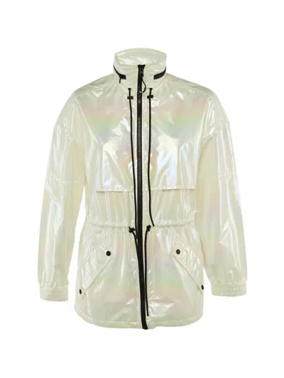 Pre-owned Kenzo Logo-detail Jacket In Neutral
