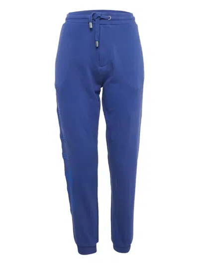 Pre-owned Kenzo Logo-detail Track Pants In Blue