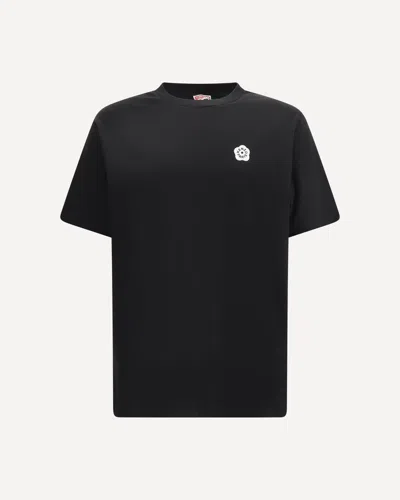 Kenzo Boke Flower 2.0 Classic Cotton T-shirt In Black