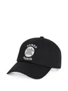 Kenzo 6-panel Adjustable Cap With Emblem In Black