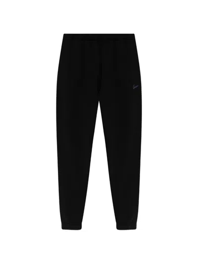 Kenzo Logo-embroidered Track Pants In Black