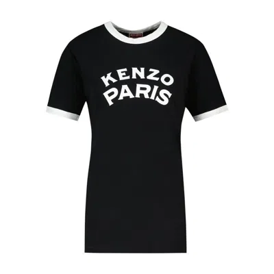 Kenzo Logo-print T-shirt In Black