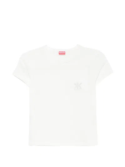 Kenzo Logo-print T-shirt In White