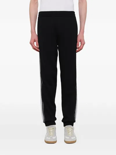 Kenzo Logo-tape Track Pants In Black