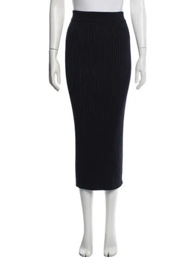 Pre-owned Kenzo Long Skirt In Blue