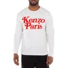 Kenzo Long Sleeve Crew Neck T-shirt In White