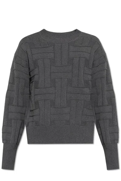 KENZO KENZO WEAVE EMBOSSED JUMPER