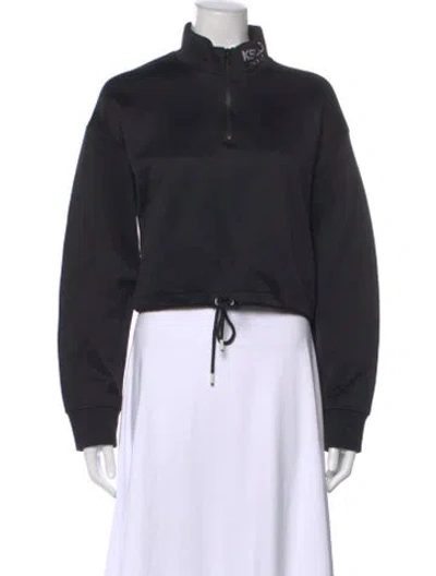 Pre-owned Kenzo Long Sleeve Sweatshirt In Black