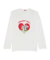 Kenzo Graphic-print T-shirt In White