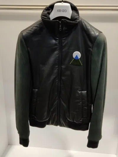 Kenzo Long-sleeved Casual Jacket In Black