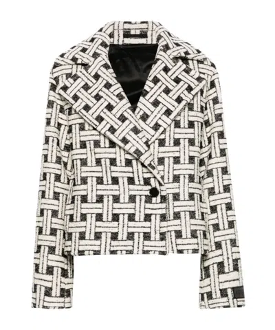 KENZO 'KENZO WEAVE' LOOSE JACKET