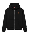Kenzo Men's Boke Flower Full Zip Hoodie In Black
