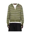 Kenzo Long-sleeved Hoodie In Green