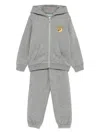 Kenzo Tiger-motif Tracksuit In Gray