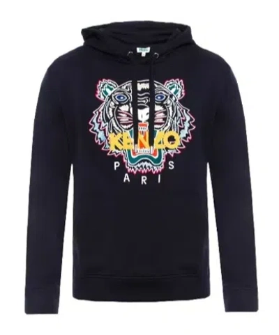 Kenzo Long-sleeved Sweater In Black