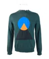 Kenzo Long-sleeved Sweater In Blue