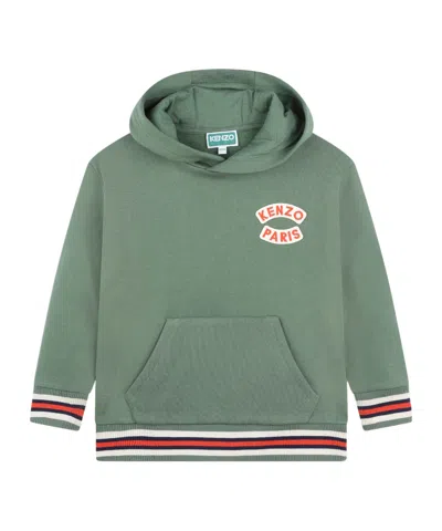Kenzo Long-sleeved Sweater In Green
