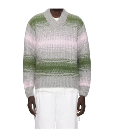 Kenzo Long-sleeved Sweater In Multi