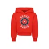Kenzo Long-sleeved Sweater In Red