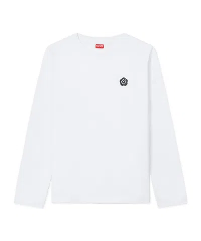 Kenzo Long-sleeved T-shirt In White