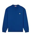 Kenzo Pop Sweater In Merino Wool In Blue