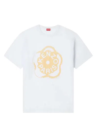 Kenzo Mini Boke Flower 2.0 Logo Print T-shirt Size S In Black