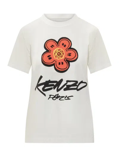 Kenzo Loose T-shirt In White