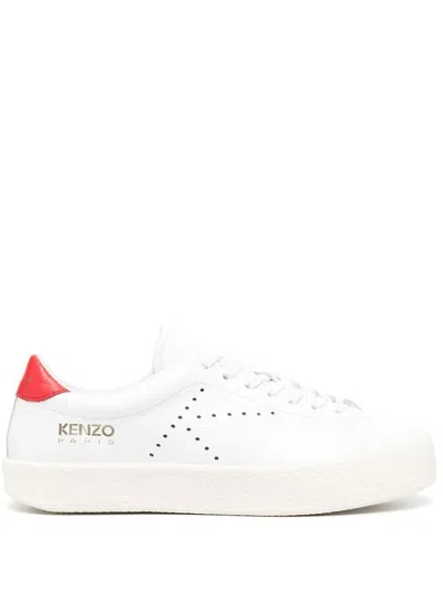 Kenzo Low Top Sneaker In White