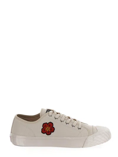 Kenzo Low Top Trainers In White