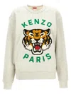 KENZO LUCKY TIGER EMB SWEATSHIRT GRAY