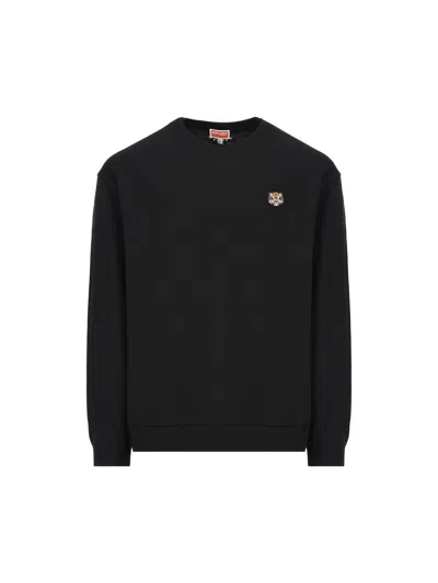 KENZO LUCKY TIGER EMBROIDERED KNIT JUMPER